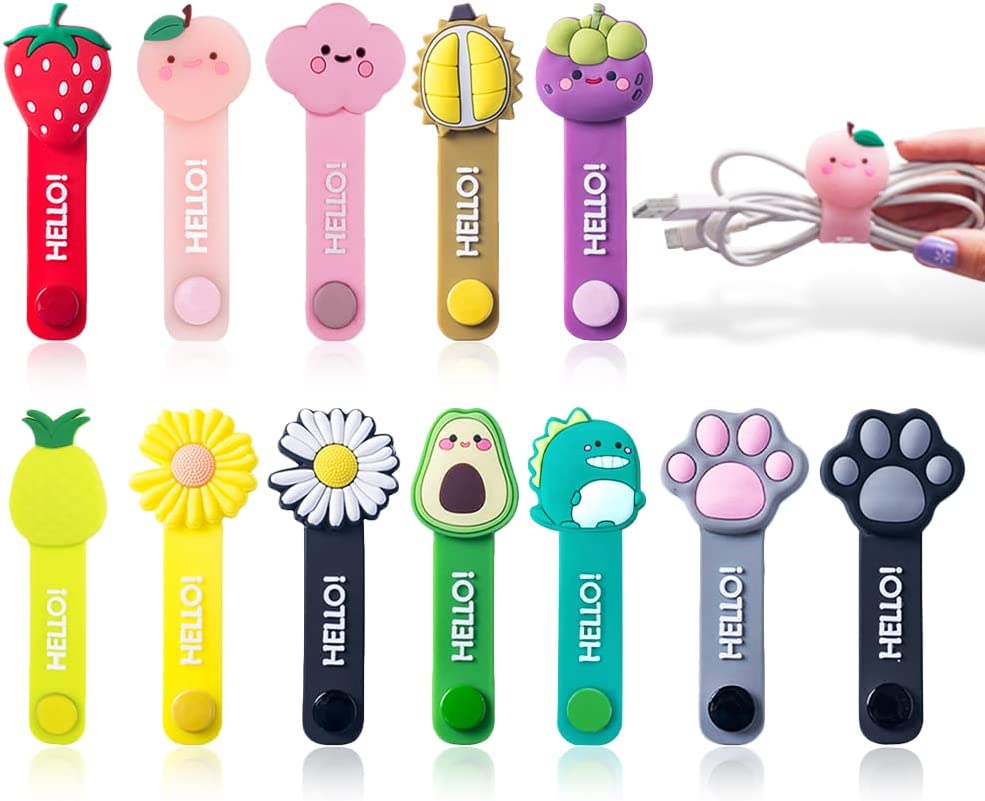 Kitchen Gadgets Holder - 6 pçs clipes de cabo cabo