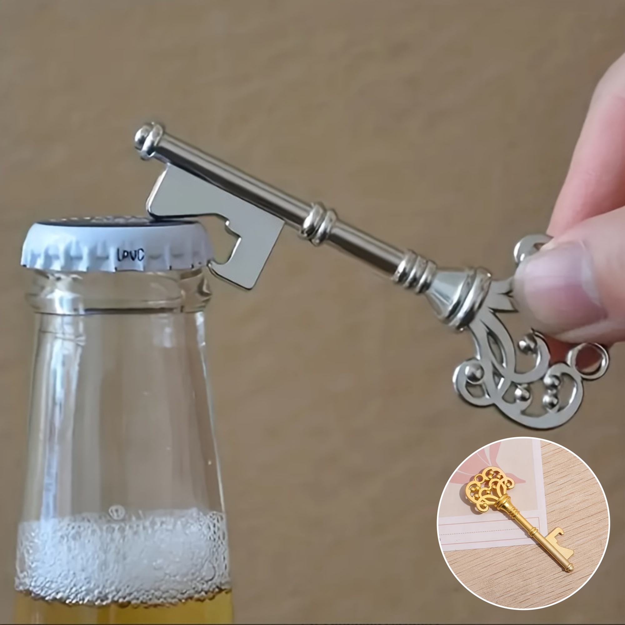 Kitchen Gadgets Vintage - 1pc, abridor de garrafa, abridor de