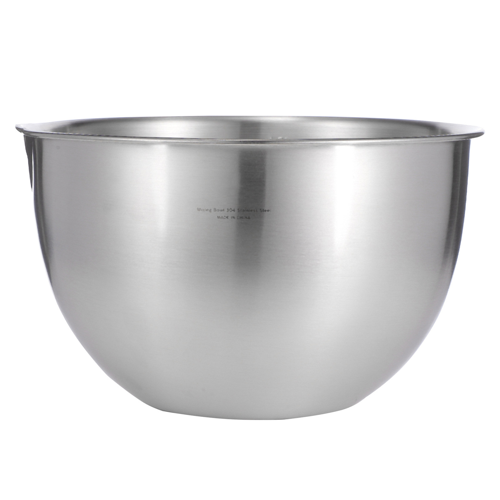 Kitchen Gadgets Storage - Tigela Redonda Profunda de Aço Inoxidável