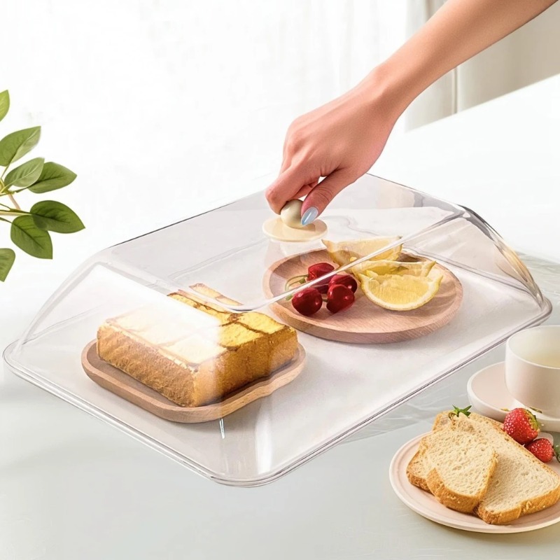 Kitchen Gadgets Wholesale - WORTHBUY Tampa de Plástico Reutilizável Transparente