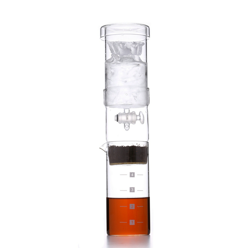 French Press Coffee Maker - 400ml dupla camada de fermentação fria