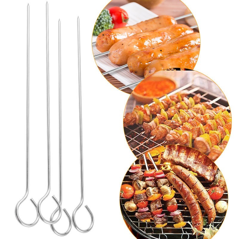 Kitchen Gadgets Youtube - Espetos para grelhar tubo de armazenamento