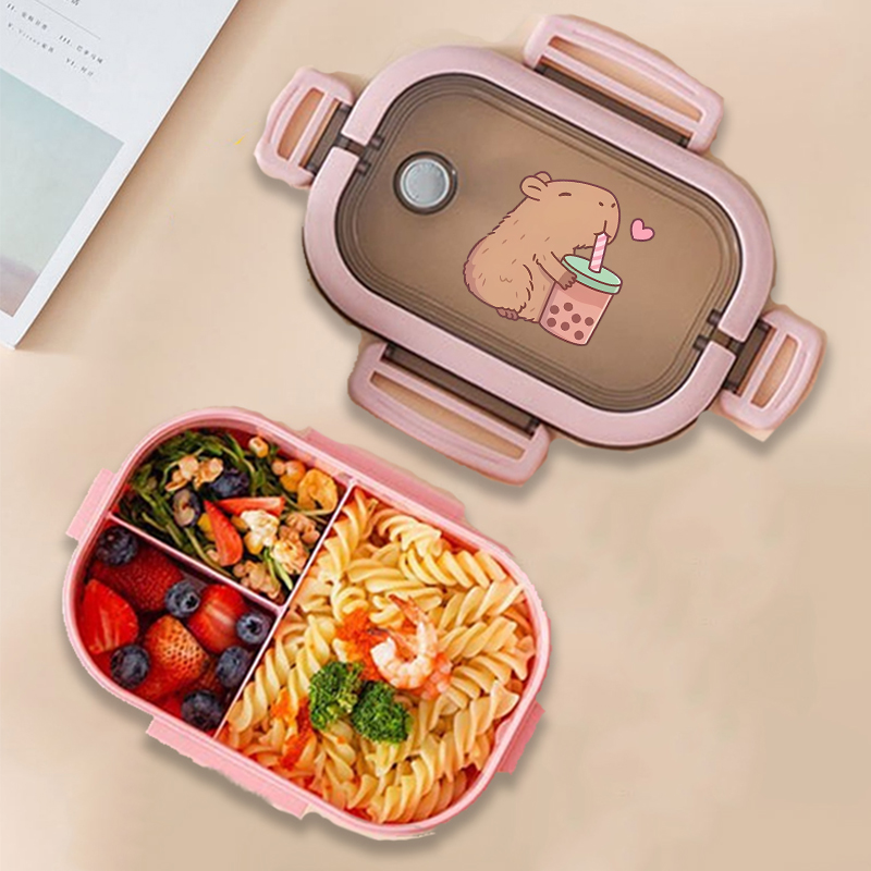 Kitchen Gadgets Wholesale - Capivara bento lancheira anime animais impressão