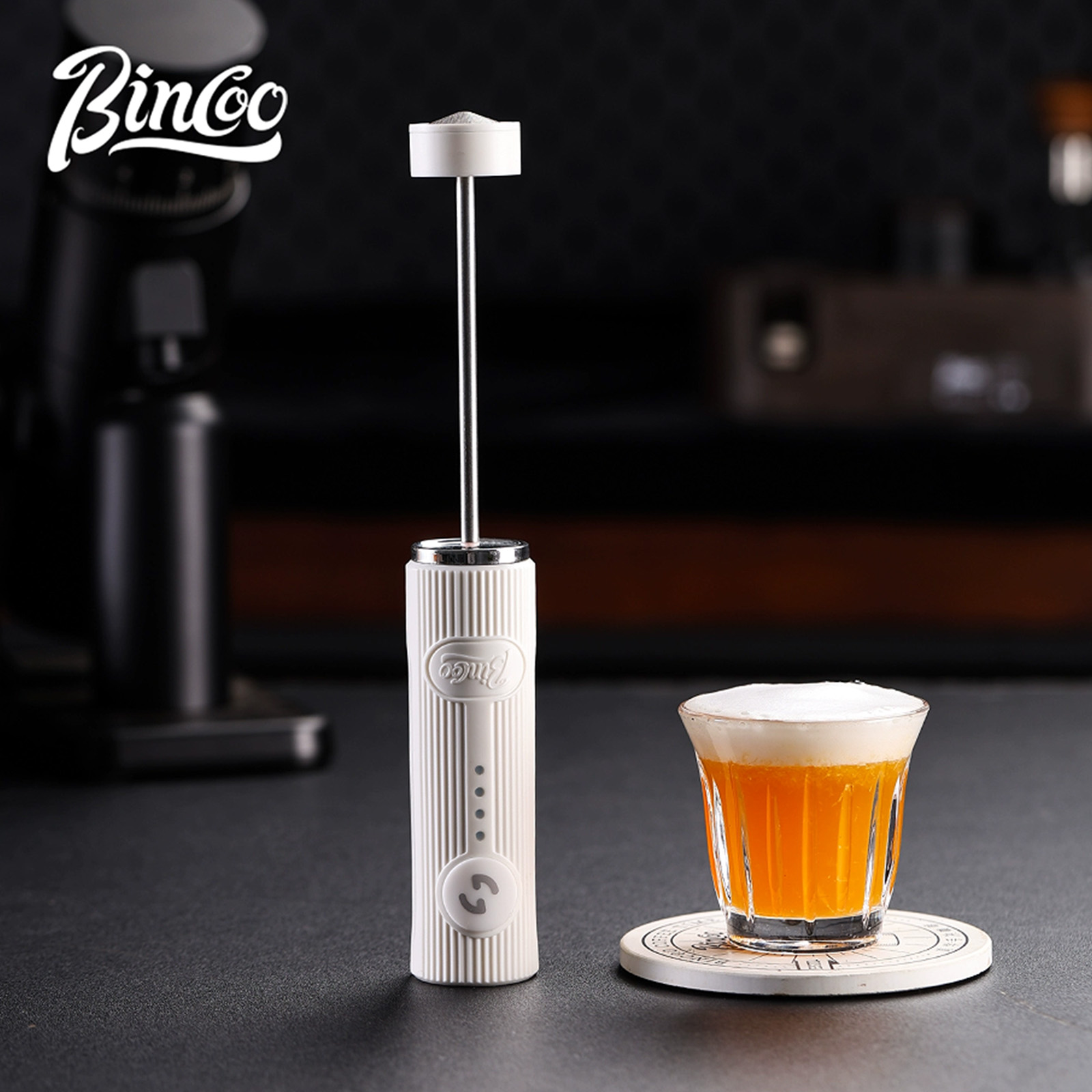 Kitchen Gadgets Design - Bincoo novo espumador de leite batedor