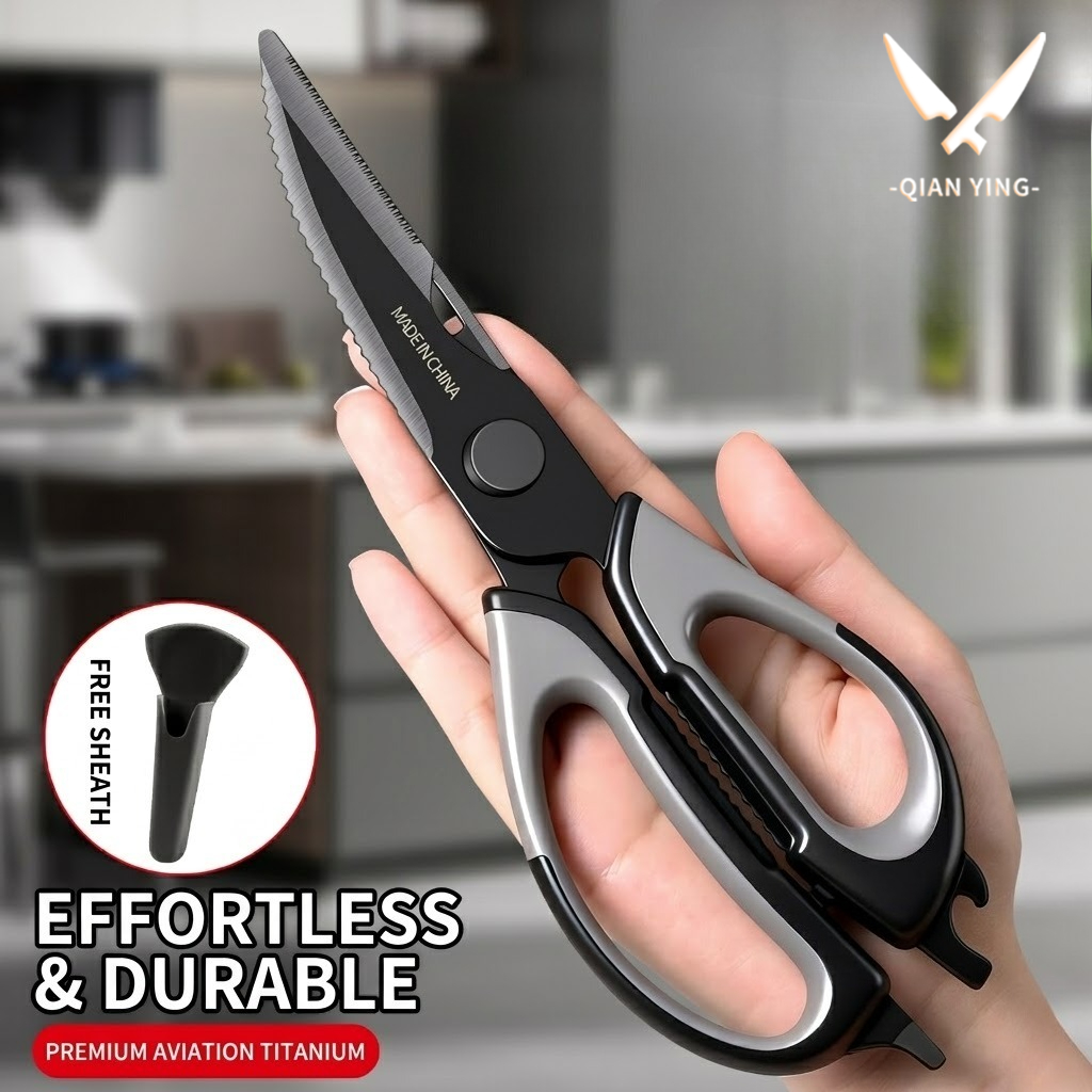 Kitchen Gadgets Oxo - Tesoura de cozinha de titânio para