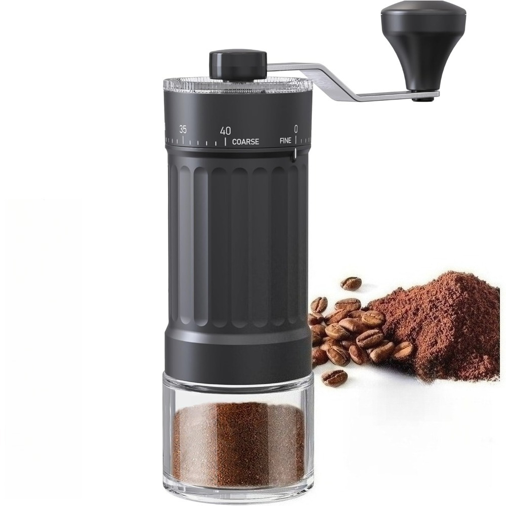 French Press Coffee Maker - Moedor de café manual com 40