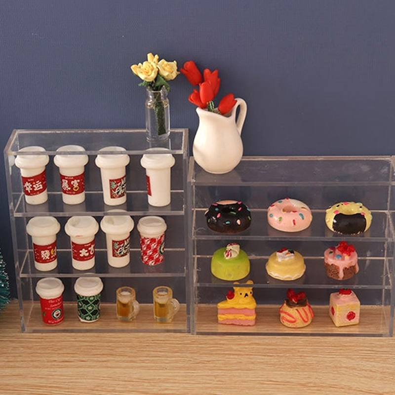 1pc 1:12 casa de bonecas em mi - Kitchen Gadgets Storage avaliação e preço