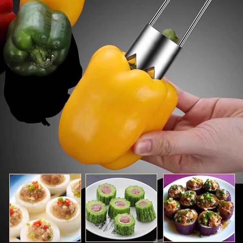 Aço inoxidável removedor de nú - Kitchen Gadgets Kitchen avaliação e preço