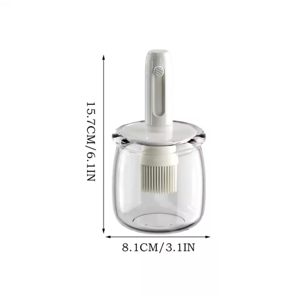 Dispensador de óleo de cozinha - Kitchen Gadgets Dispenser Brush Holder avaliação e preço