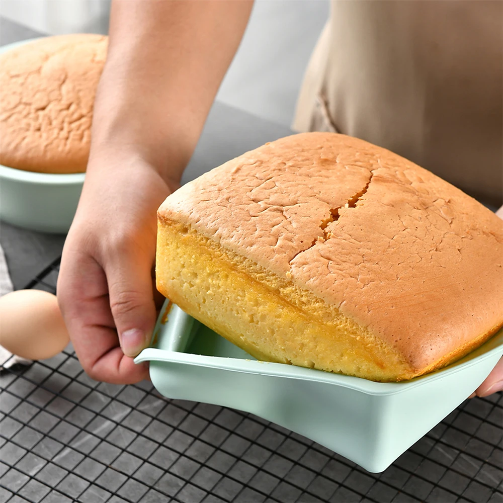 Molde de bolo quadrado de sili - Kitchen Gadgets Oxo avaliação e preço