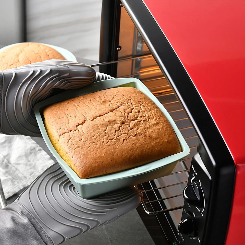 Molde de bolo quadrado de sili - Kitchen Gadgets Oxo avaliação e preço
