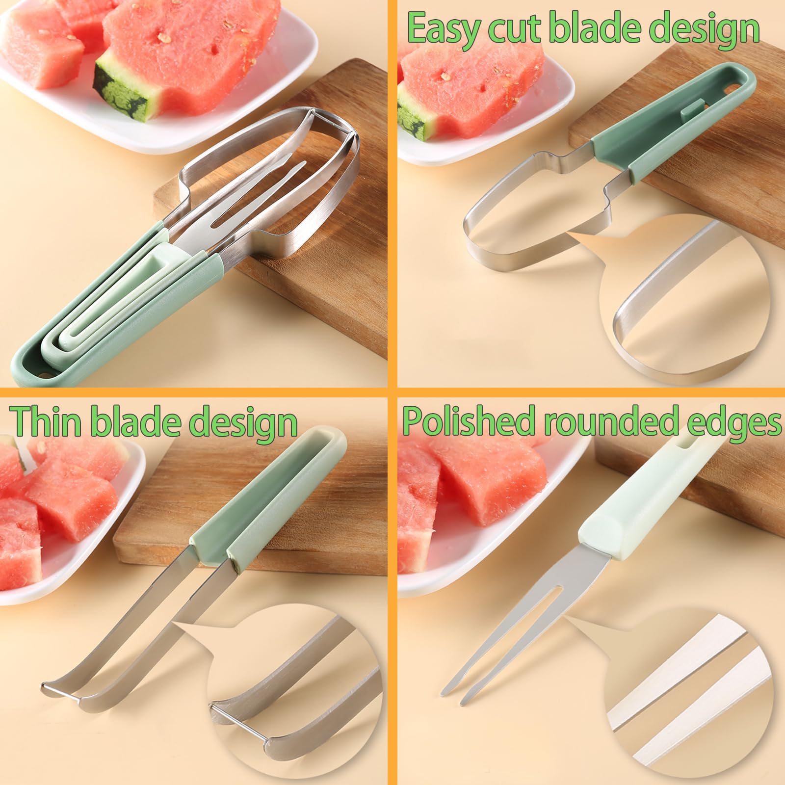 Faca e Cortador de Melancia 3  - Kitchen Gadgets Cutting Tools avaliação e preço