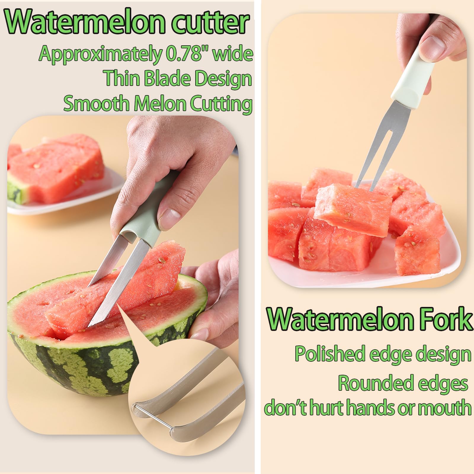 Faca e Cortador de Melancia 3  - Kitchen Gadgets Cutting Tools avaliação e preço