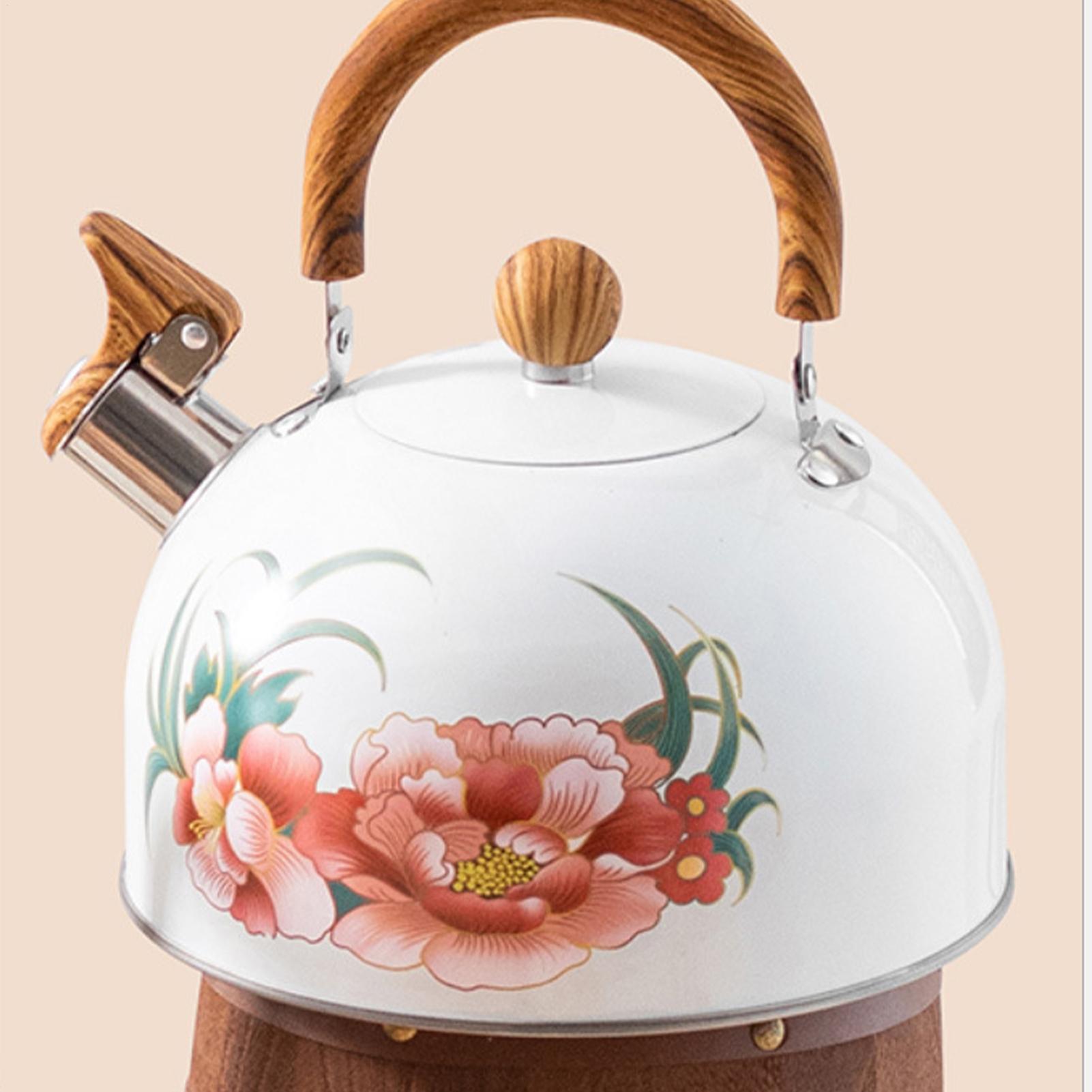 Caldeira chaleira vintage flor - Kitchen Gadgets Vintage avaliação e preço