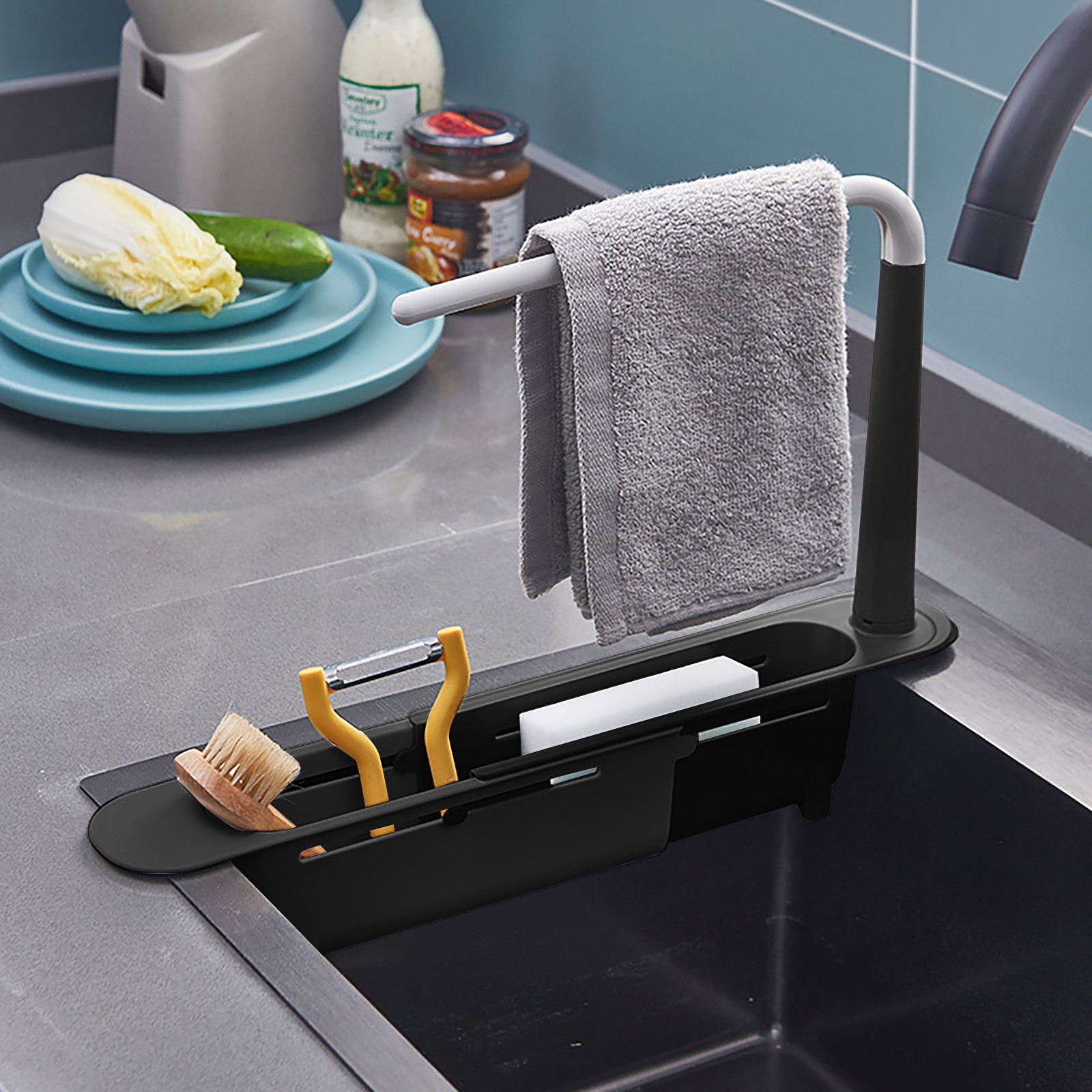Escorredor pia elescópico, org - Kitchen Gadgets Holder avaliação e preço