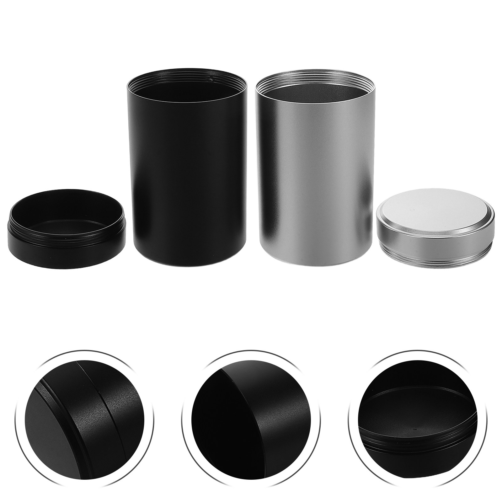 Conjunto de 2 Potes de Metal e - Food Storage Containers avaliação e preço