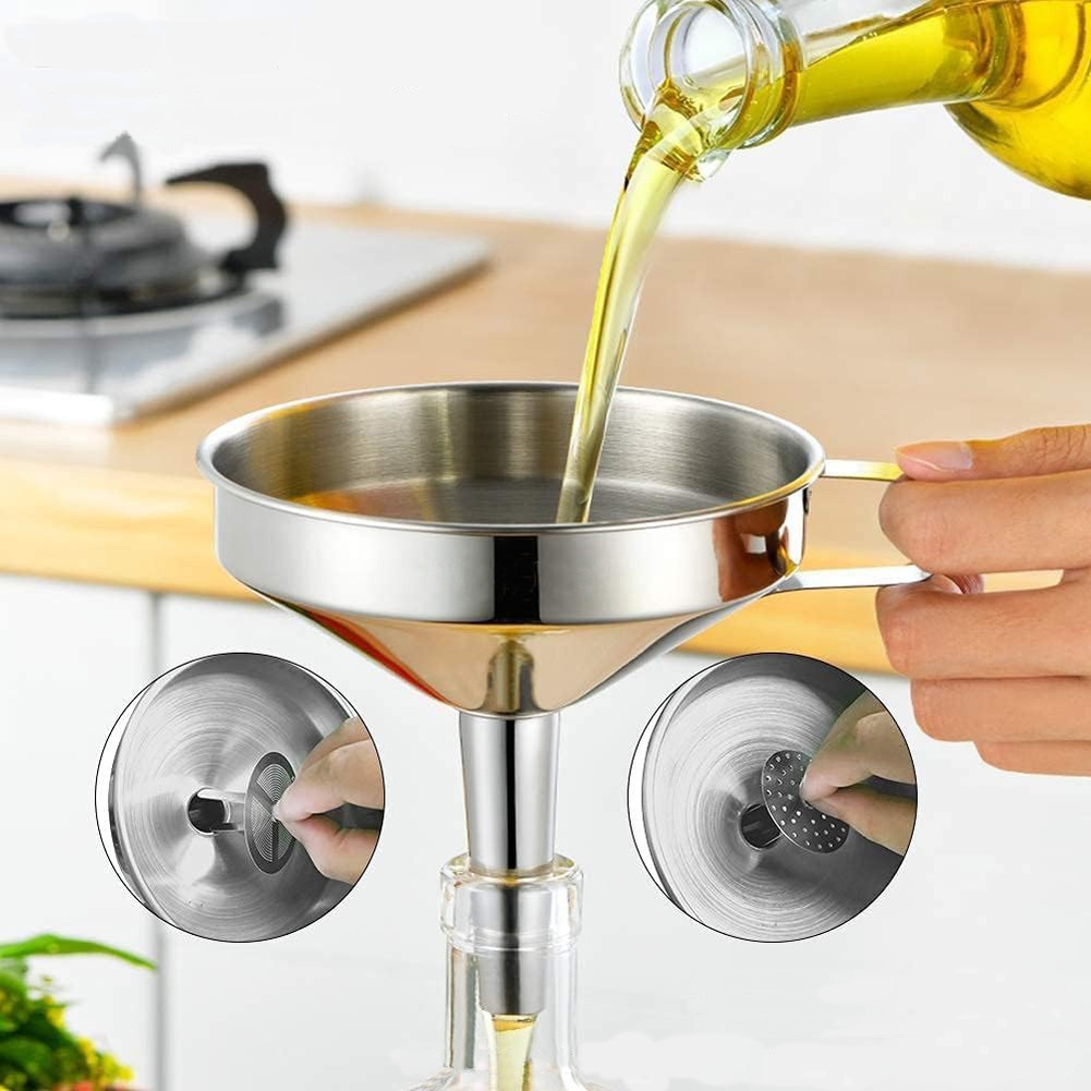 Funil de Aço Inoxidável com Bo - Kitchen Gadgets Oxo avaliação e preço
