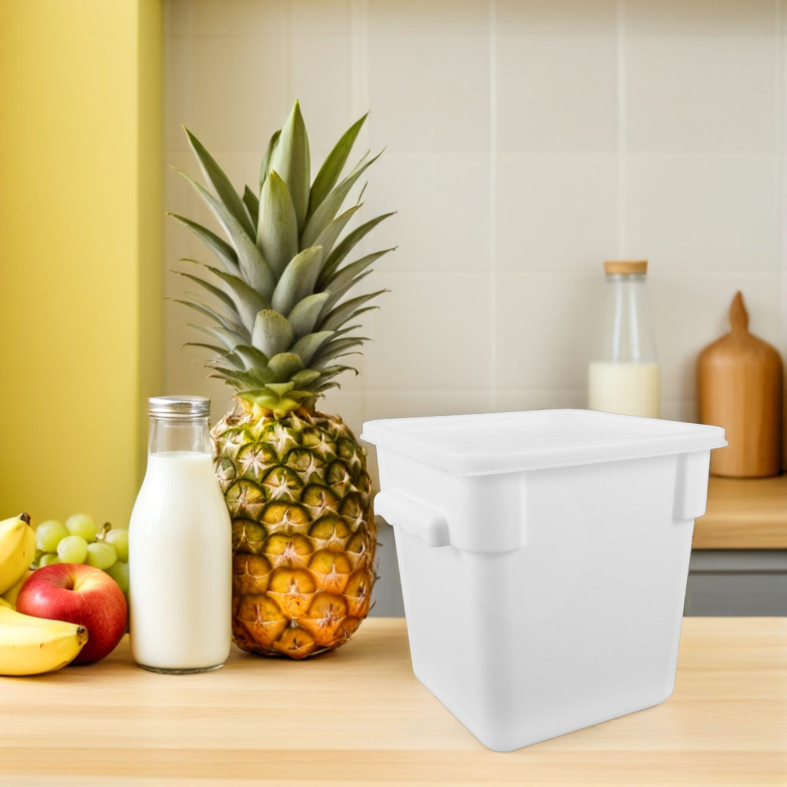 Recipiente Plástico Quadrado p - Food Storage Containers avaliação e preço