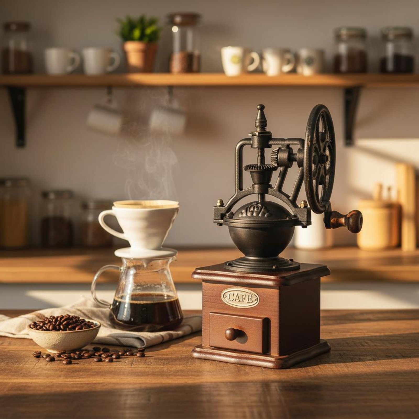 Moedor de Café Manual Vintage  - Kitchen Gadgets Vintage avaliação e preço