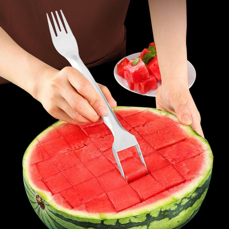 Cortador De Melancia De Aço In - Kitchen Gadgets Cutting Tools avaliação e preço