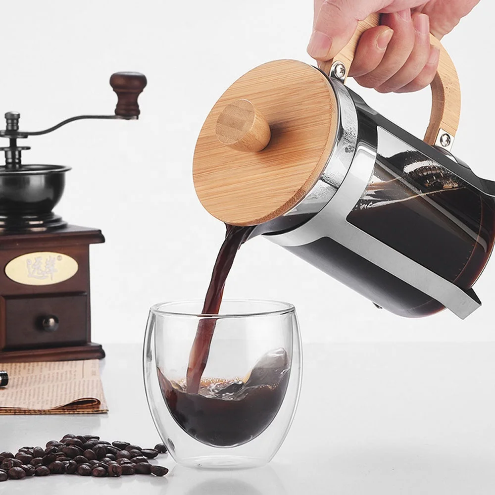 Prensa Francesa de Aço Inoxidá - French Press Coffee Maker avaliação e preço