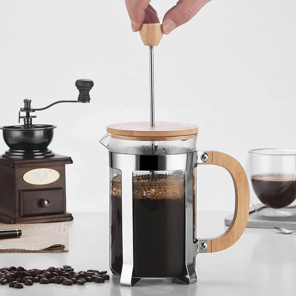 Prensa Francesa de Aço Inoxidá - French Press Coffee Maker avaliação e preço