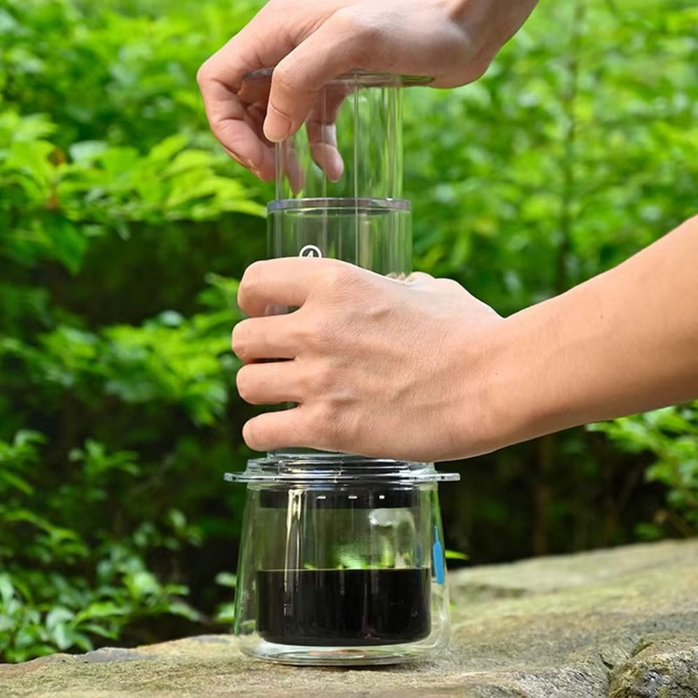 Cafeteira Portátil Estilo Fran - French Press Coffee Maker avaliação e preço