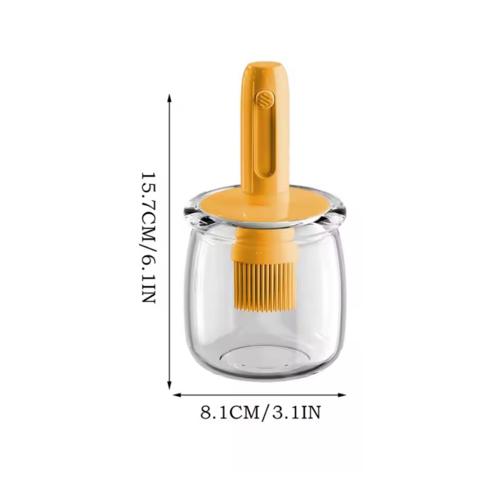 Dispensador de óleo de cozinha - Kitchen Gadgets Dispenser Brush Holder avaliação e preço