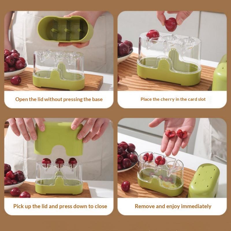 Descaroçador de Cerejas e Azei - Cherry Pitter Tool avaliação e preço