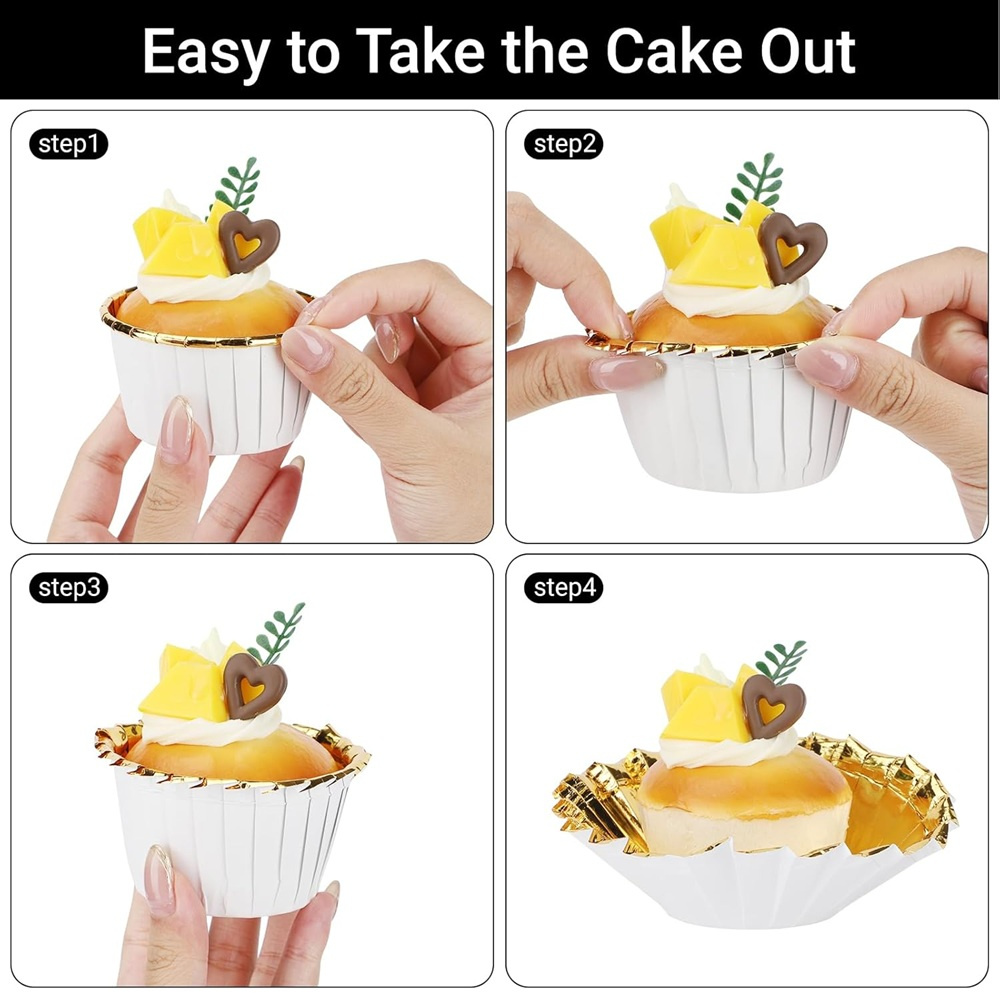 50 pçs muffins copo de papel c - Kitchen Gadgets In avaliação e preço