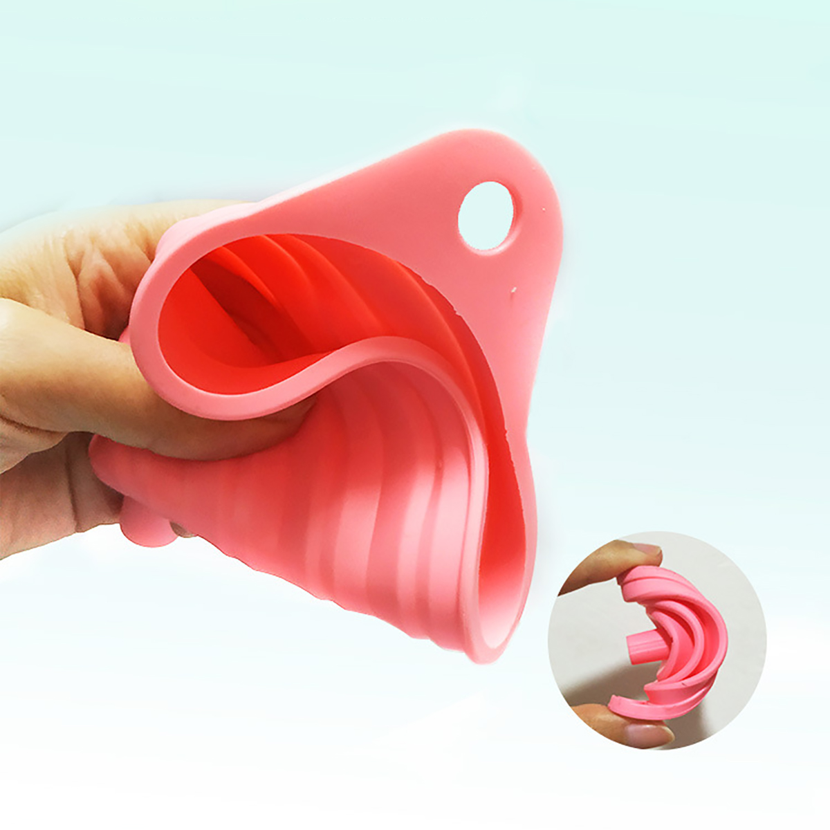 Funil de Silicone Dobrável de  - Kitchen Gadgets Design avaliação e preço