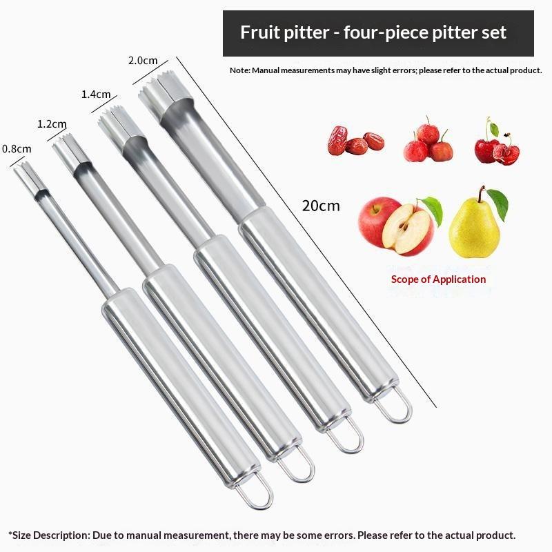 Kit 4 Peças Removedor de Caroç - Kitchen Gadgets Kitchen avaliação e preço
