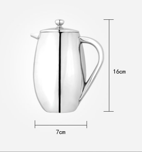 304 aço inoxidável francês imp - French Press Coffee Maker avaliação e preço