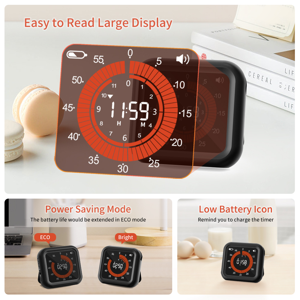 Moda temporizador visual recar - Kitchen Gadgets Smart avaliação e preço