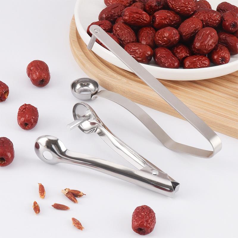 Descaroçador de cerejas em aço - Cherry Pitter Tool avaliação e preço
