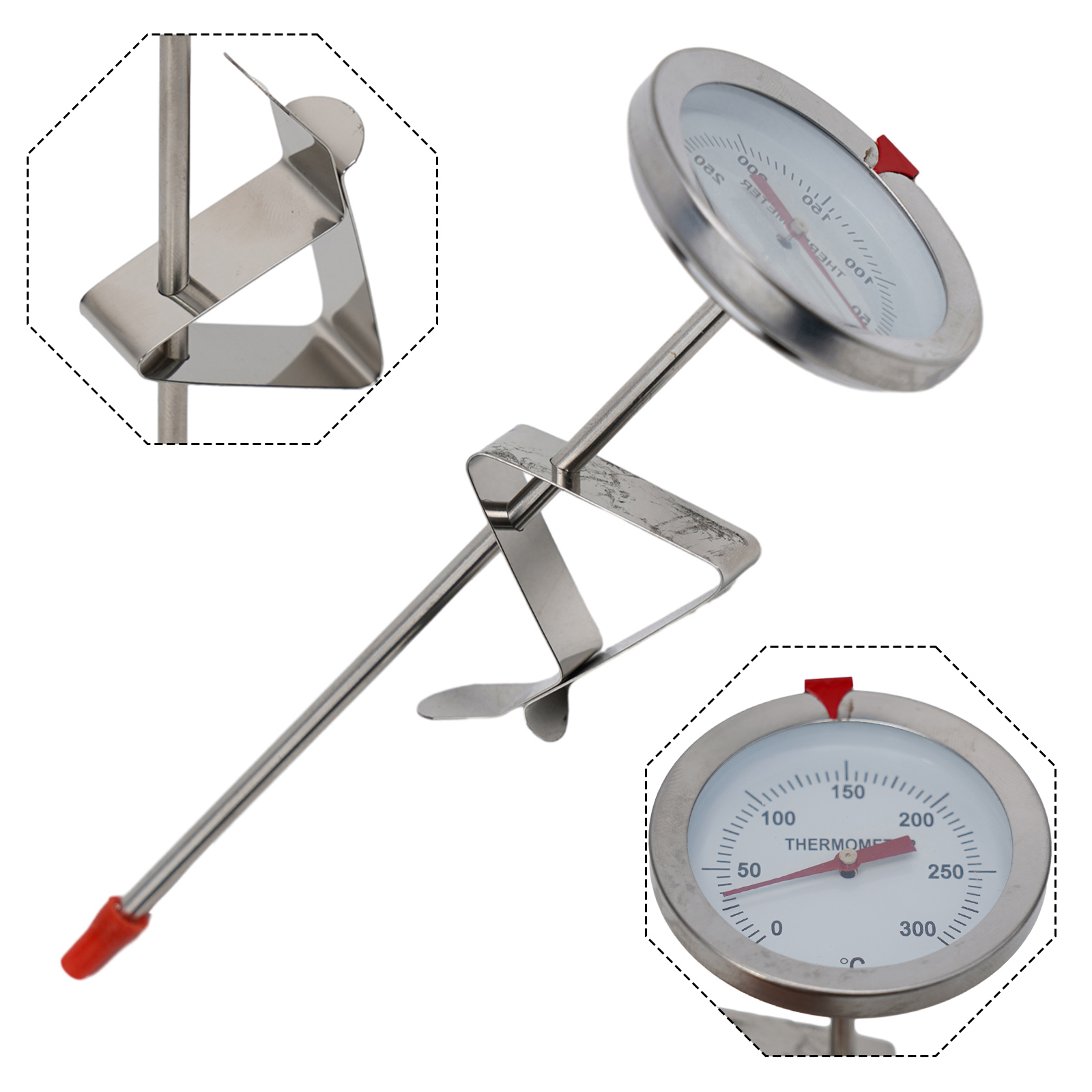 Termômetro de sonda de aço ino - Kitchen Gadgets Design avaliação e preço