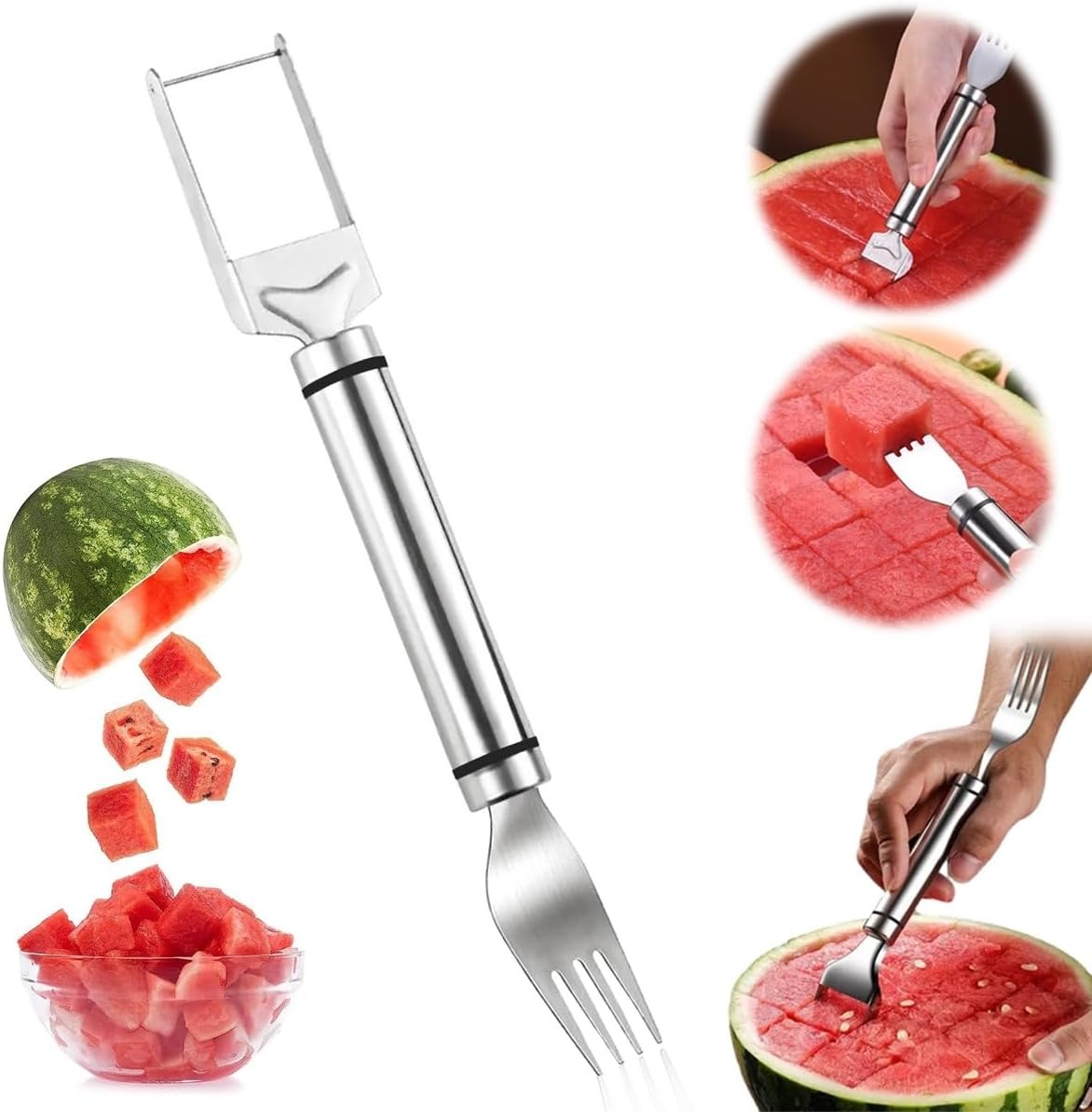 Cortador de Frutas 2 em 1 em A - Kitchen Gadgets Home Party avaliação e preço