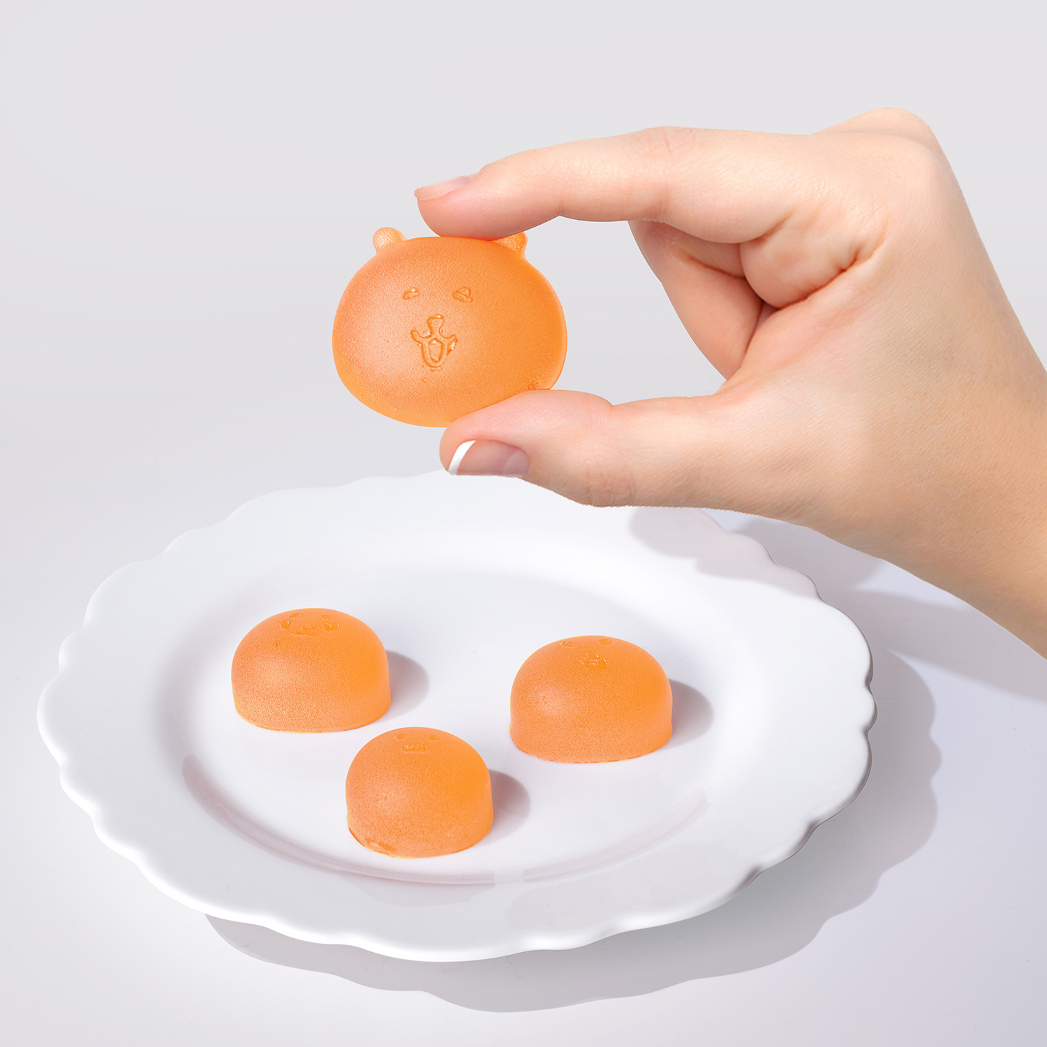 Forma de Gelo de Silicone Urso - Kitchen Gadgets Storage avaliação e preço