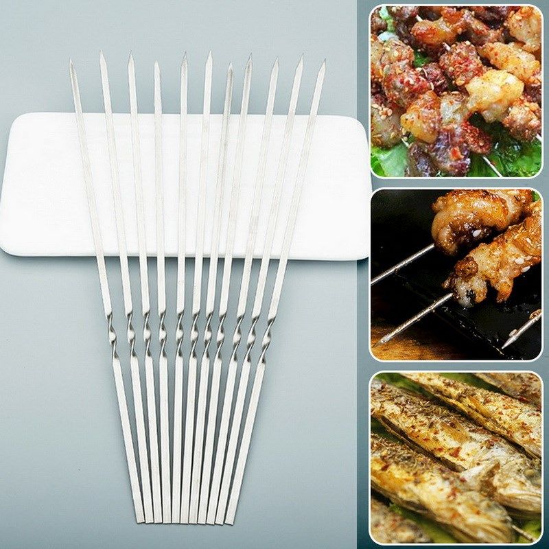 Espetos de churrasco em aço in - Kitchen Gadgets Youtube avaliação e preço