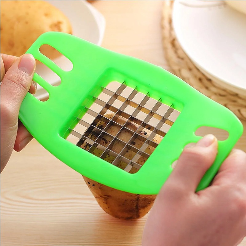 Cortador de Batatas Fritas, Co - Kitchen Gadgets Cutting Tools avaliação e preço