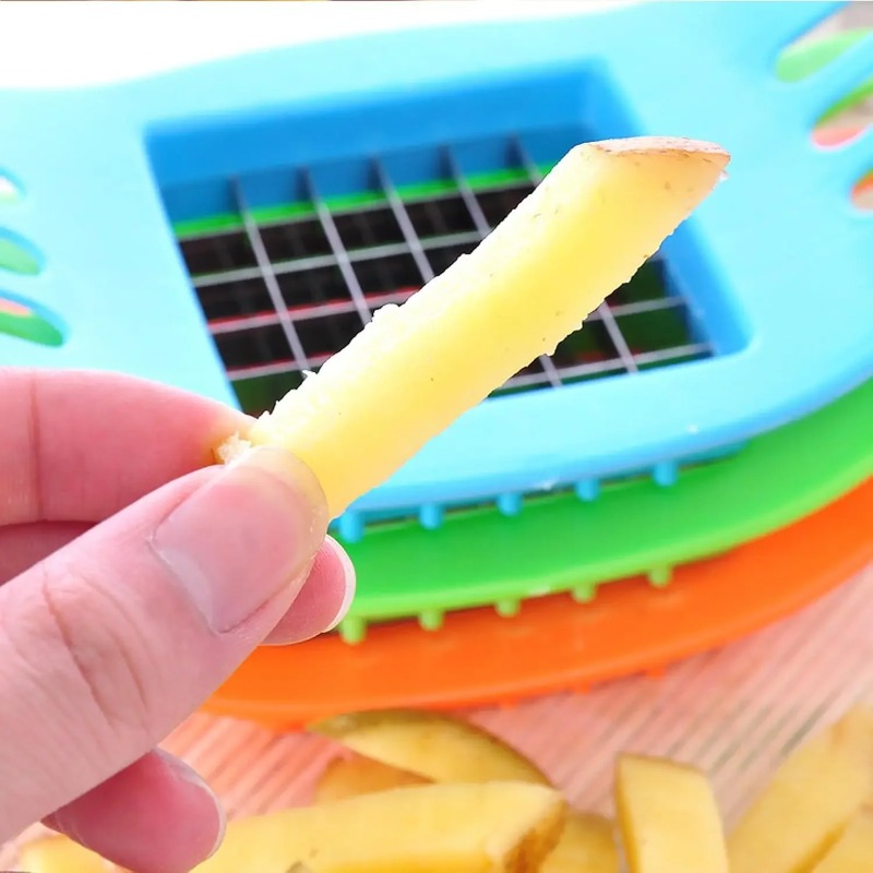 Cortador de Batatas Fritas, Co - Kitchen Gadgets Cutting Tools avaliação e preço