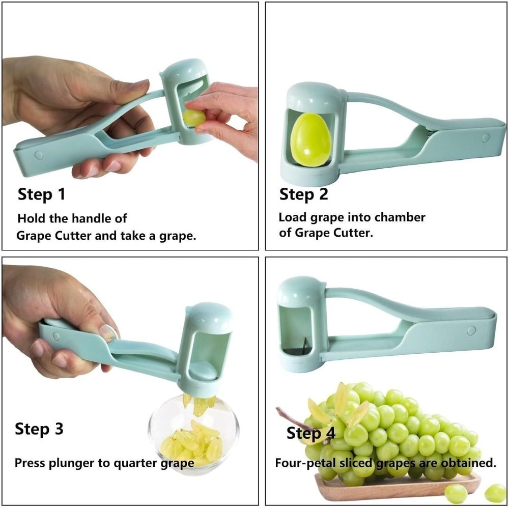 Cortador de Tomate, Uva e Cere - Kitchen Gadgets Cutting Tools avaliação e preço