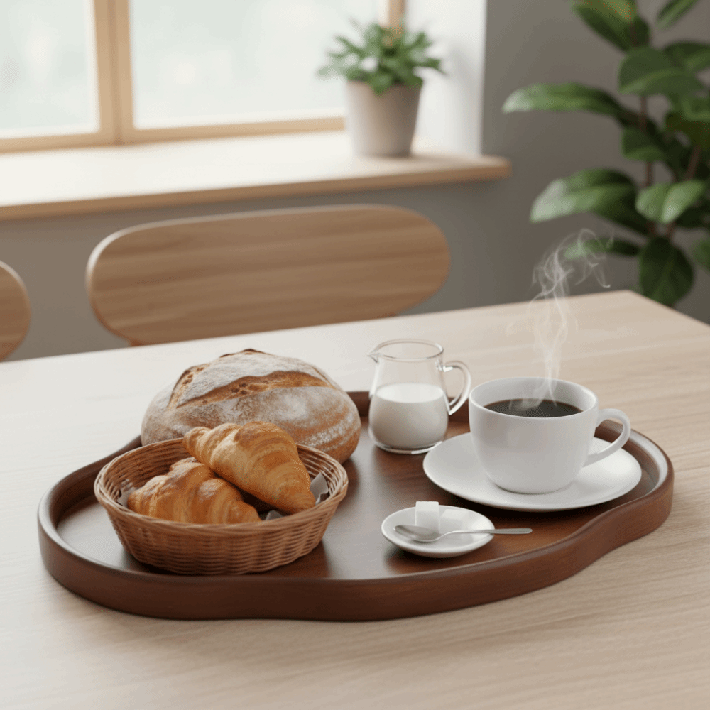 Bandeja decorativa de bambu pa - Kitchen Gadgets Vintage avaliação e preço