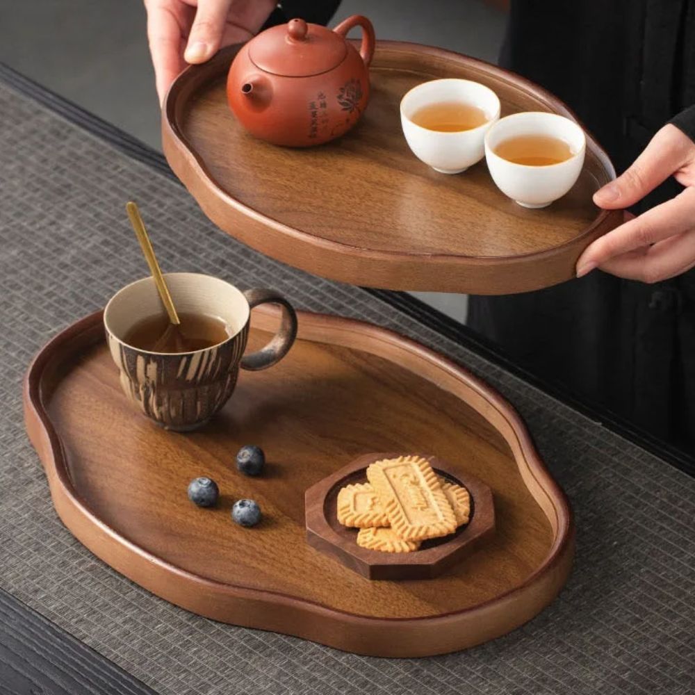 Bandeja decorativa de bambu pa - Kitchen Gadgets Vintage avaliação e preço