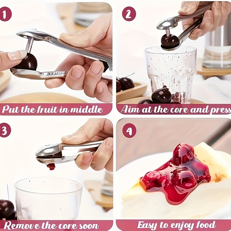 Removedor de caroços de cereja - Cherry Pitter Tool avaliação e preço