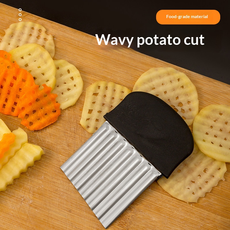Cortador de Batatas Onduladas  - Kitchen Gadgets Vegetable Cutter avaliação e preço