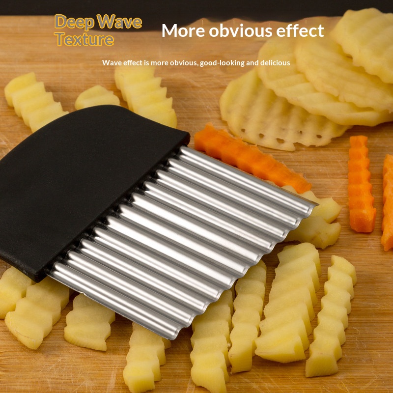 Cortador de Batatas Onduladas  - Kitchen Gadgets Vegetable Cutter avaliação e preço
