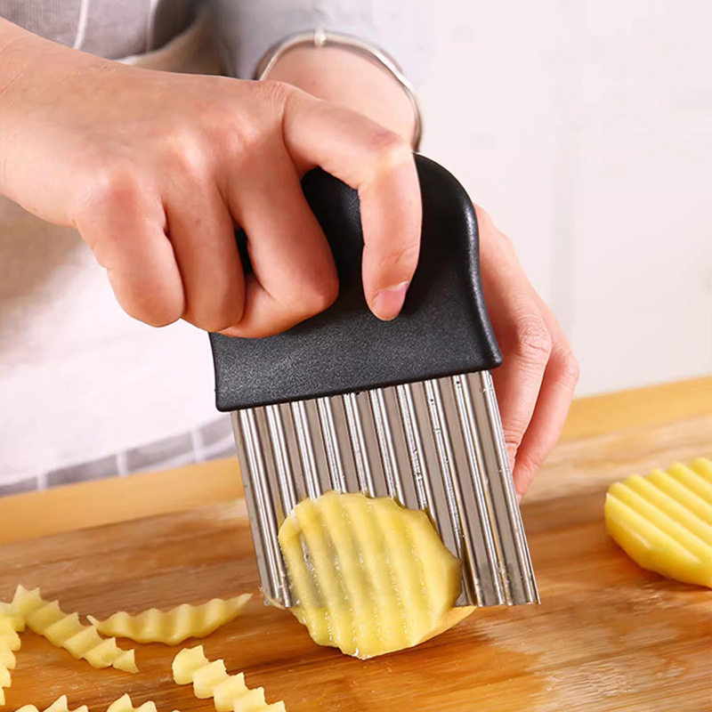 Cortador de Batatas Onduladas  - Kitchen Gadgets Vegetable Cutter avaliação e preço