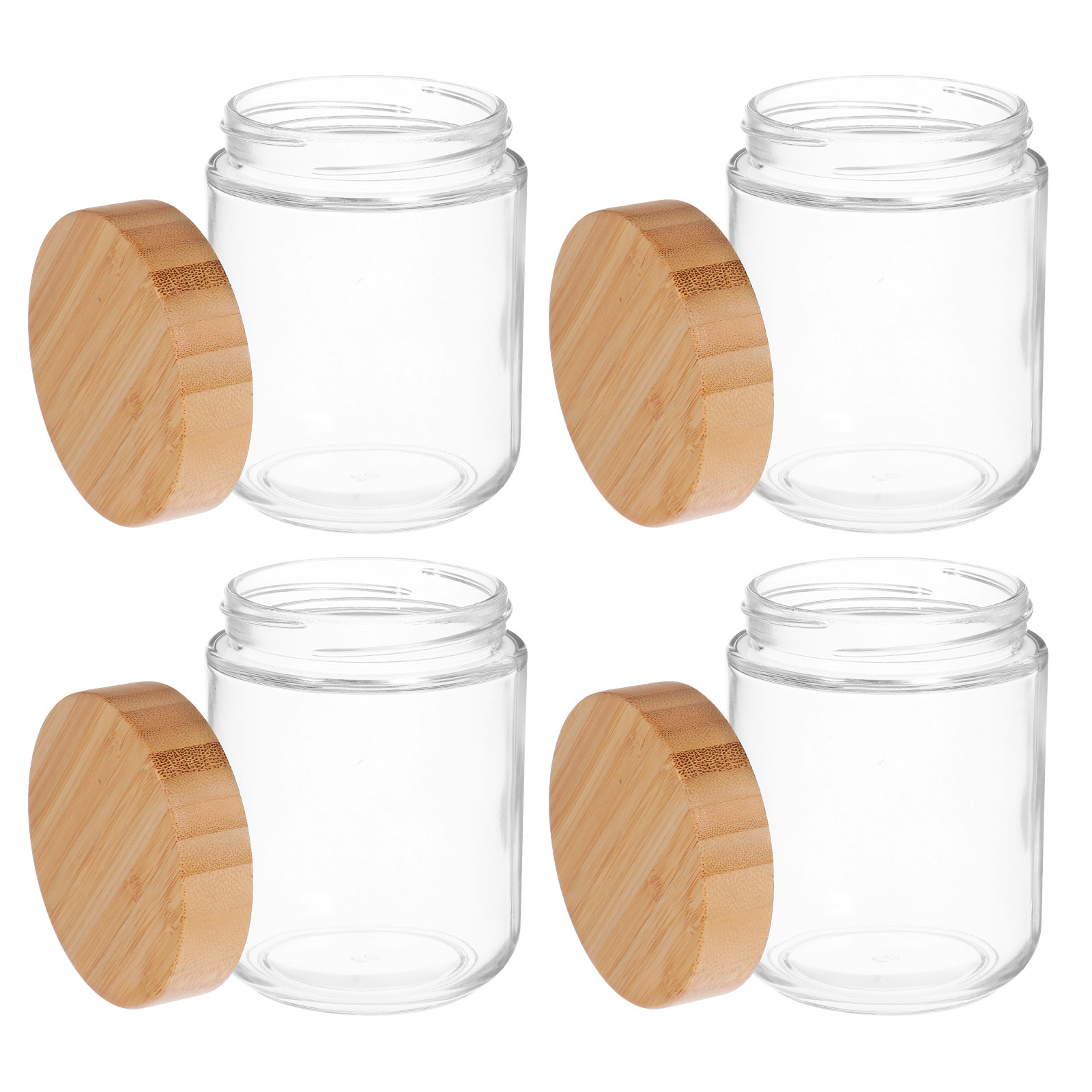 4 Potes de Vidro para Armazena - Food Storage Containers avaliação e preço
