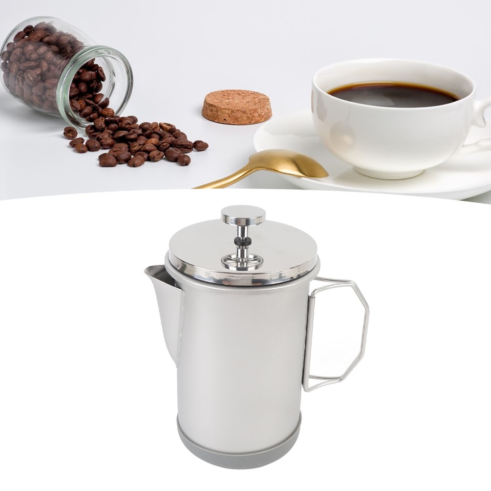 Cafeteira Francesa de Aço Inox - French Press Coffee Maker avaliação e preço